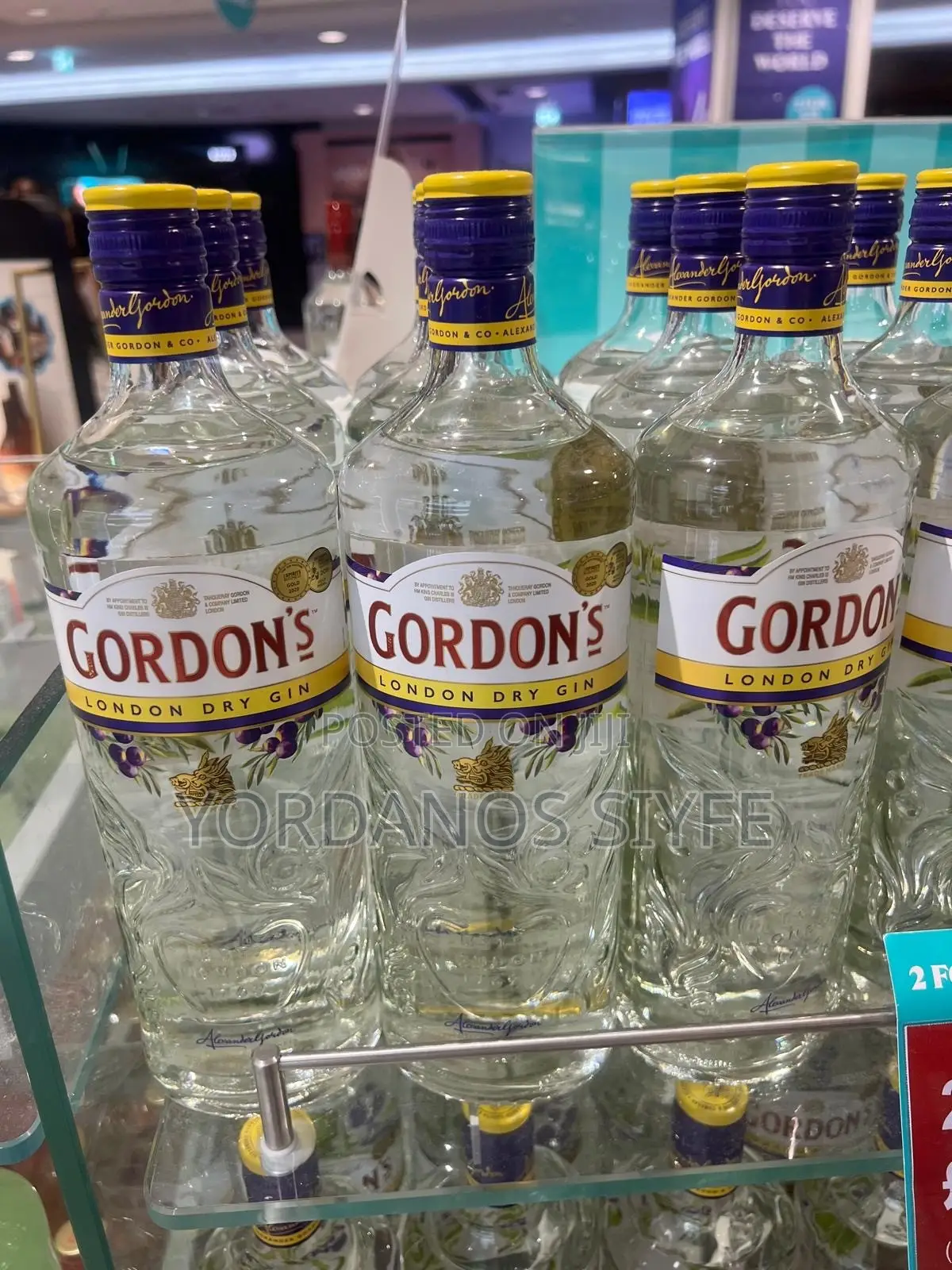 Gordon London Dry Gin 1L