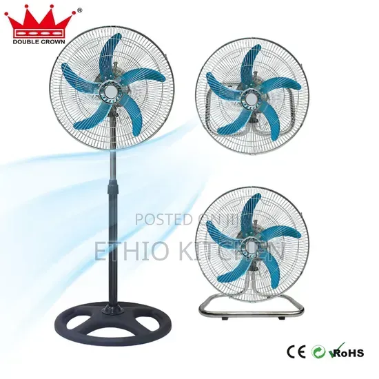 18-Inch Industrial 3-in-1 Fan