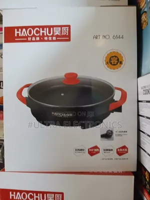 Haochu 6144 Electric Cooking Pot 360° Heating Design 44.cm