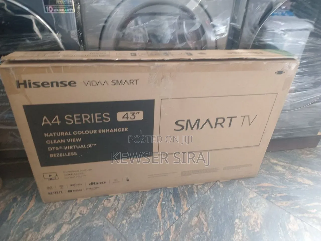 Hisense TV 43inche 4k Vidaa TV