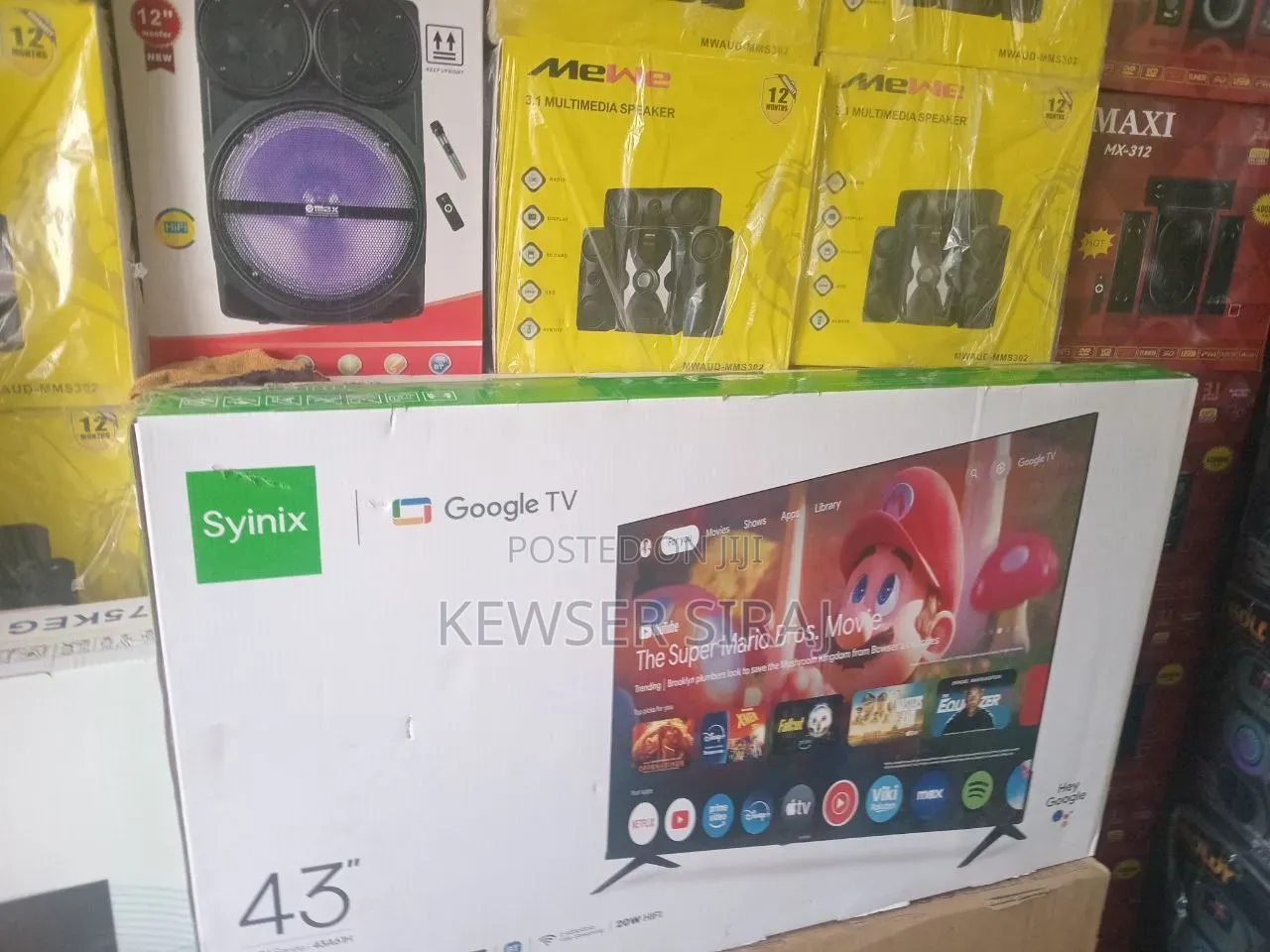 Hisense TV 43inche 4k Vidaa TV