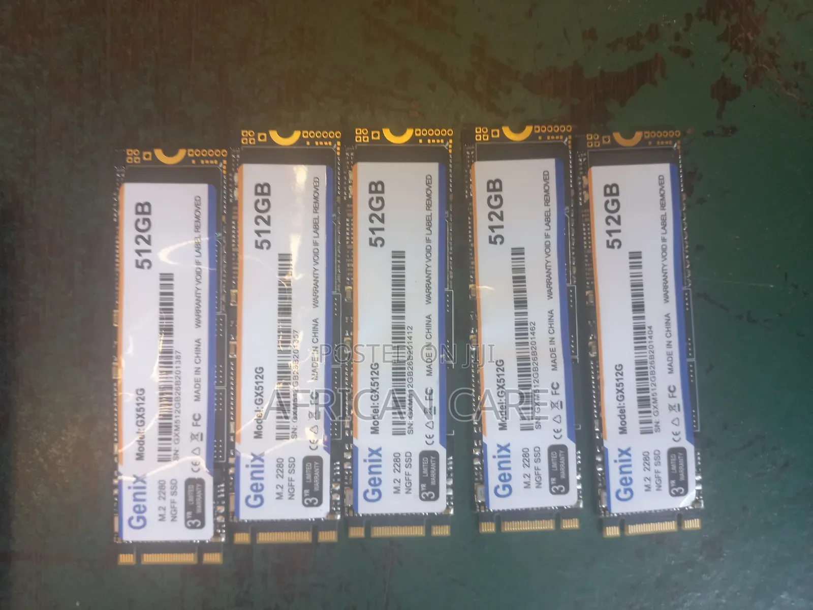 Genix 512GB M.2 NVMe SSD — ፈጣን እና አስተማማኝ!
