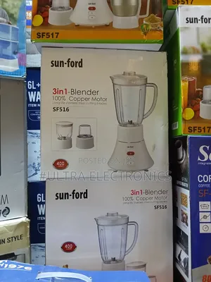 Sun-Ford Sf516 — 3 in 1 Blender 400W Power