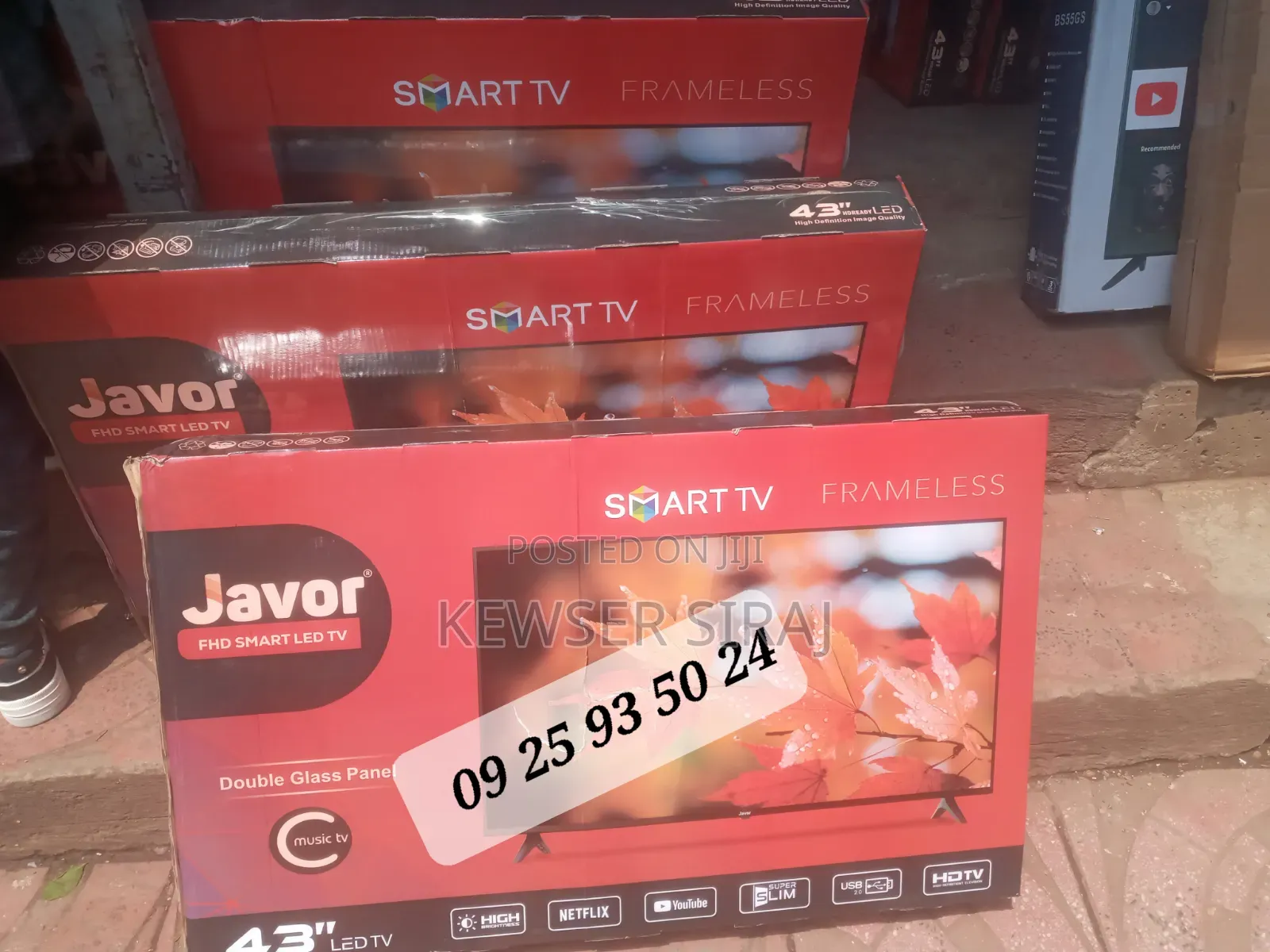 Extrafun TV 43inche 4k Smart TV