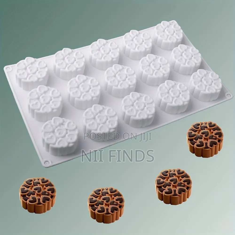 Heart Shaped Silicon Mold