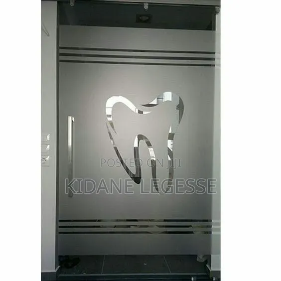 Estiker Frosted Solar Etc for Coffee House .Oll Office Etc