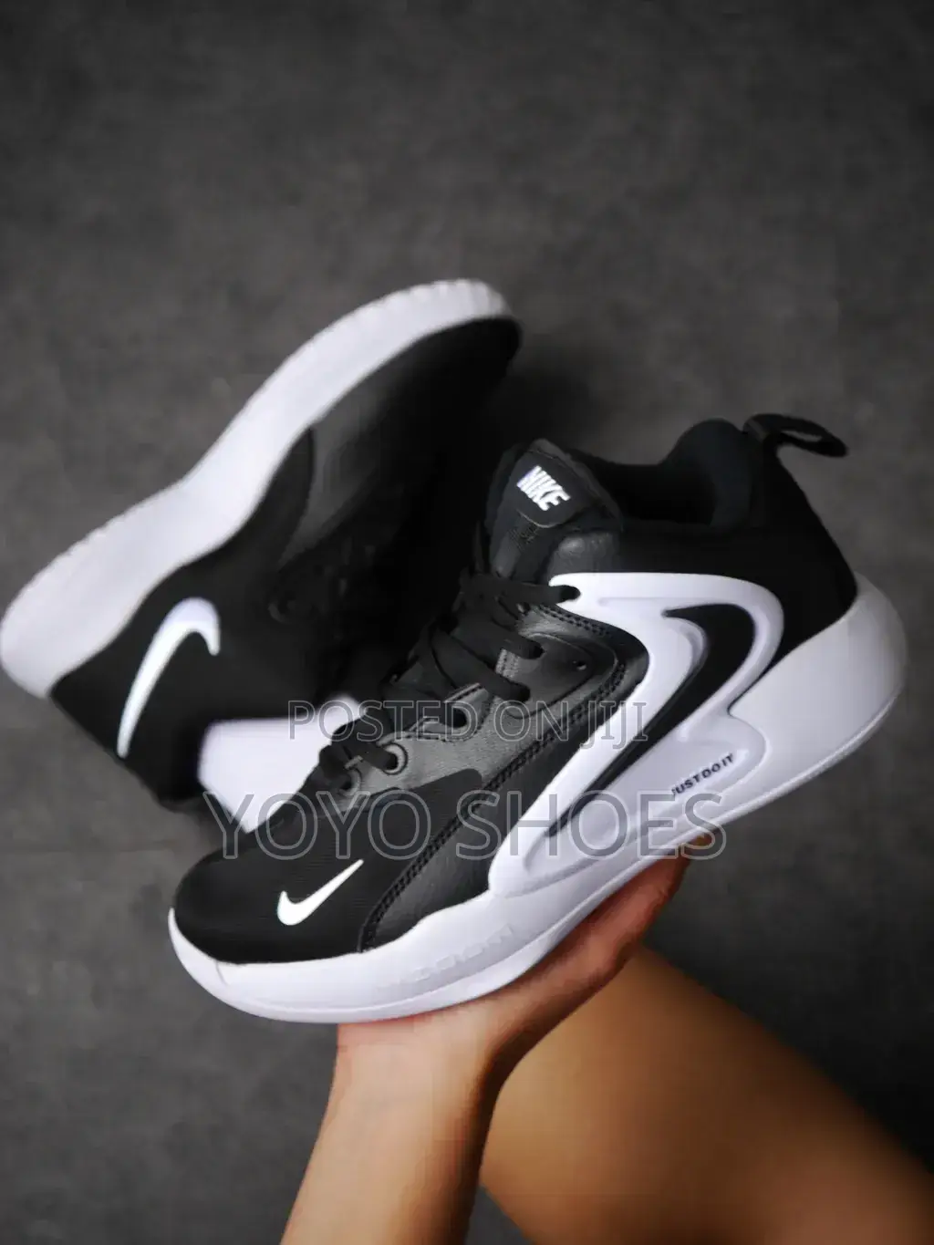 Nike Zoom Hyperset 2 Volleyball Black/White Unisex Sneaker