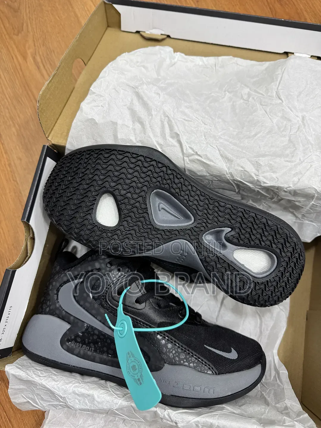 Nike Zoom Hyperset 2 Volleyball Black/Gray Unisex Sneakers