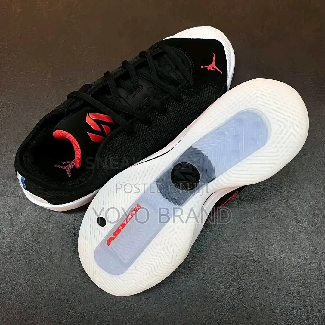 Air Jordan Luka 77 "Bred" Black,White&Red Unisex Sneaker