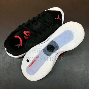 Air Jordan Luka 77 "Bred" Black,White&Red Unisex Sneaker