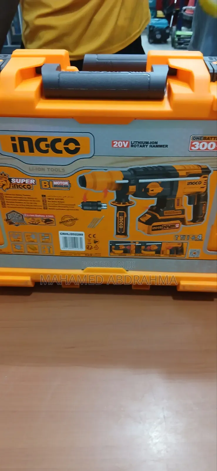 Incco Breshless Chargble Hammer Drill 20v 4A