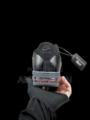 Nike Air Force 1foam Posite "Triple Black"fashion Shoes