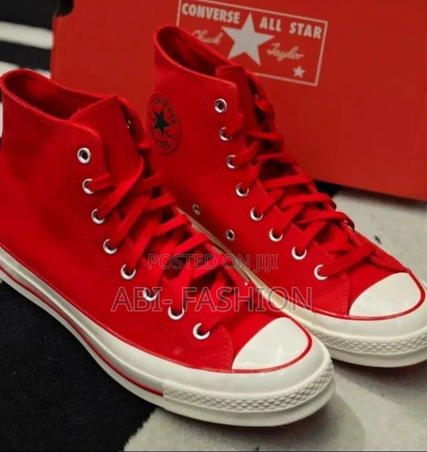 All Star Converse Chunk 70 Hi "Red /White New Arrival