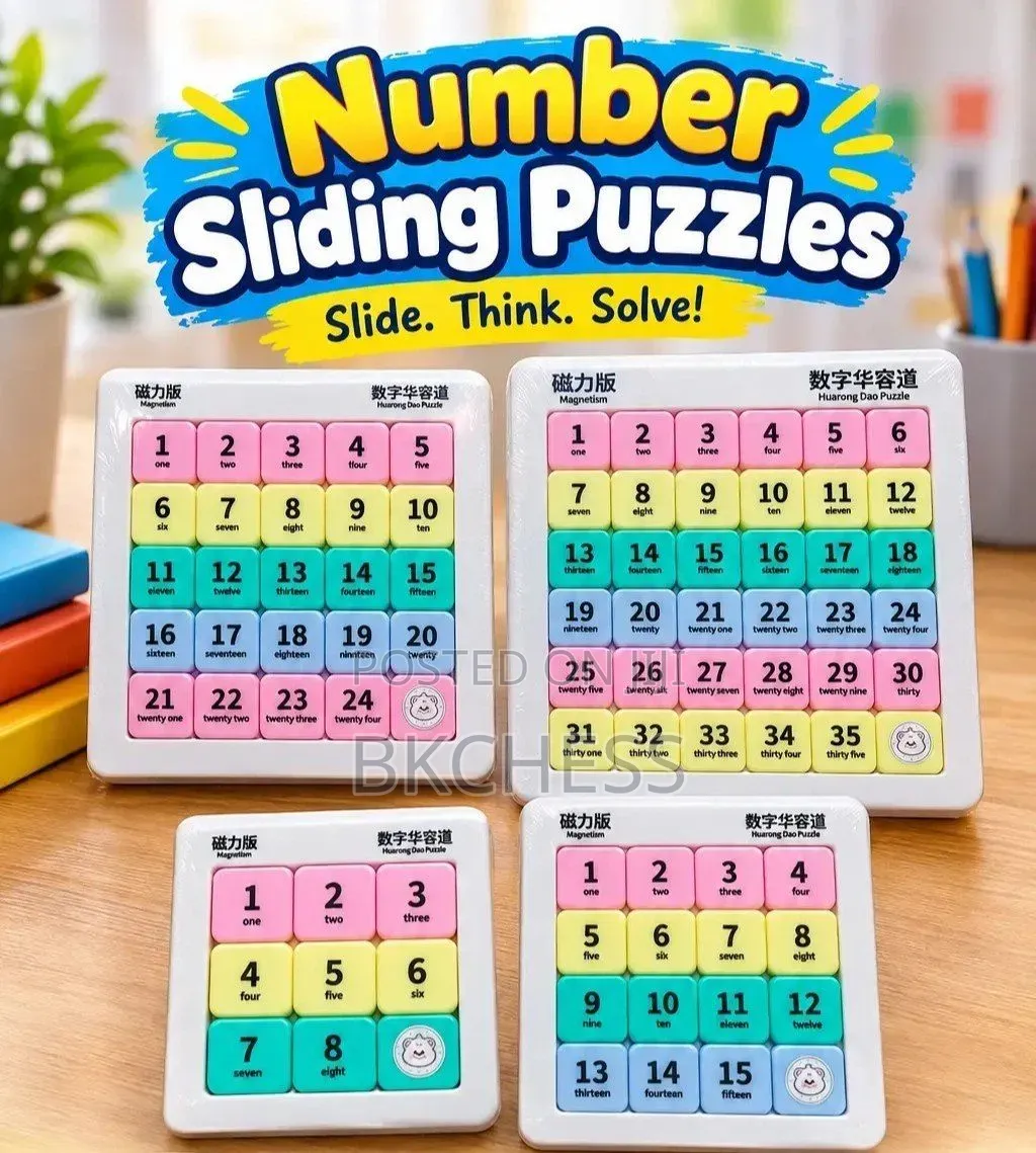 Number Sliding Puzzles