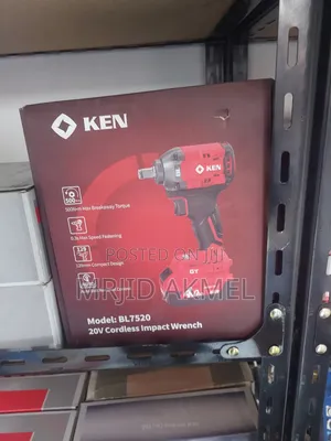 KEN 20V Cordles Impact Wrench 550 NM