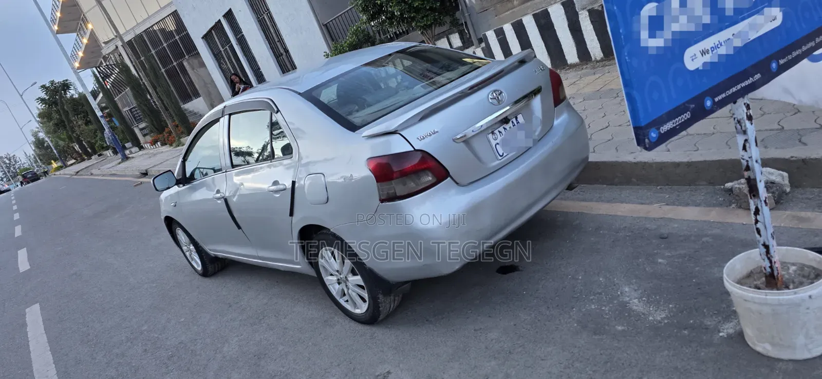 Toyota Yaris 2007 Silver