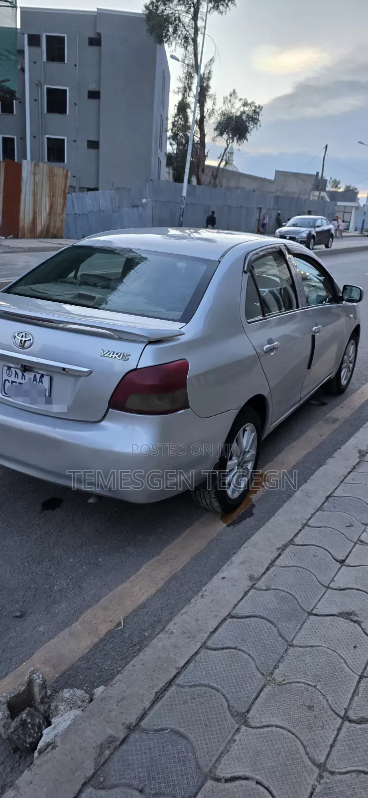 Toyota Yaris 2007 Silver
