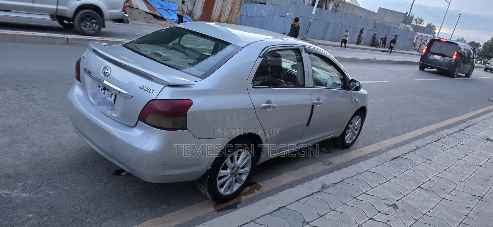 Toyota Yaris 2007 Silver