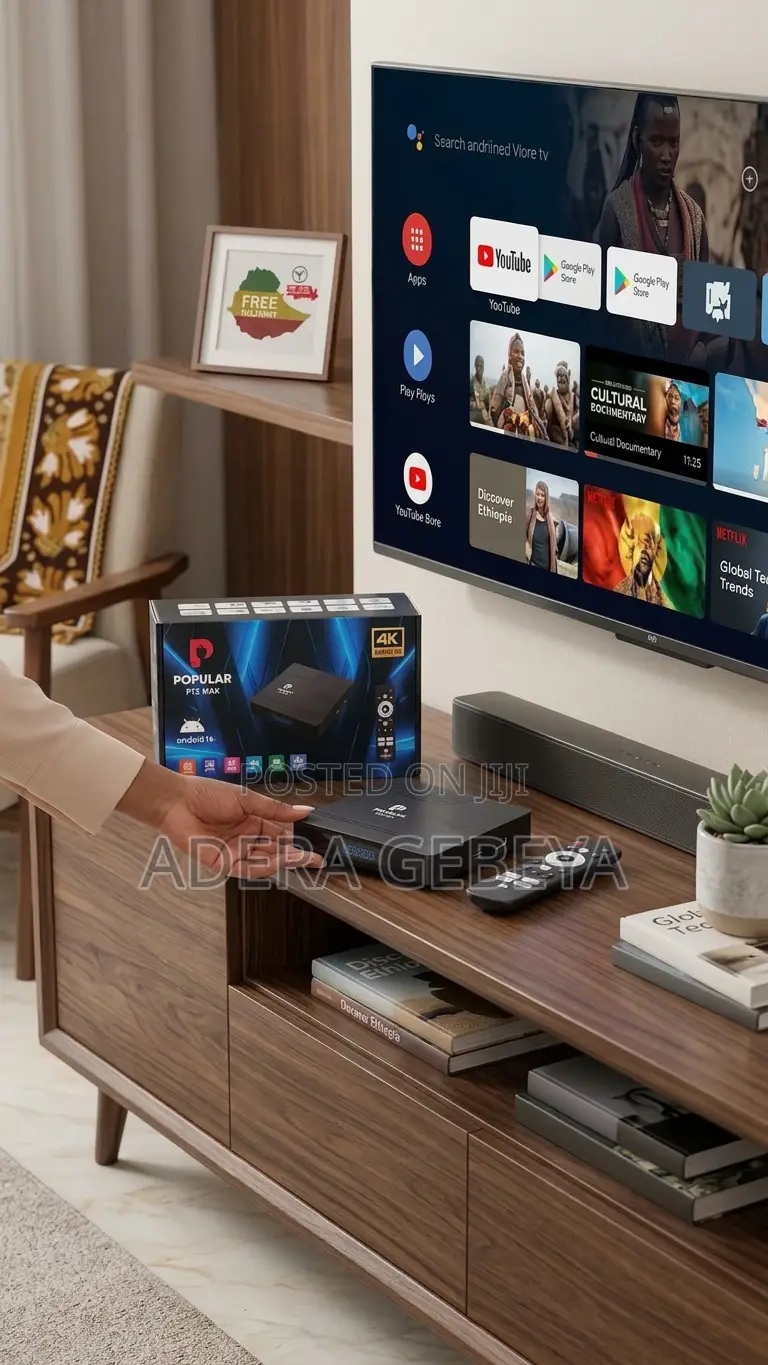 Popular P12 Max Android TV Box ማንኛውንም ቲቪ ወደ ስማርት ቲቪ ይለውጡ!