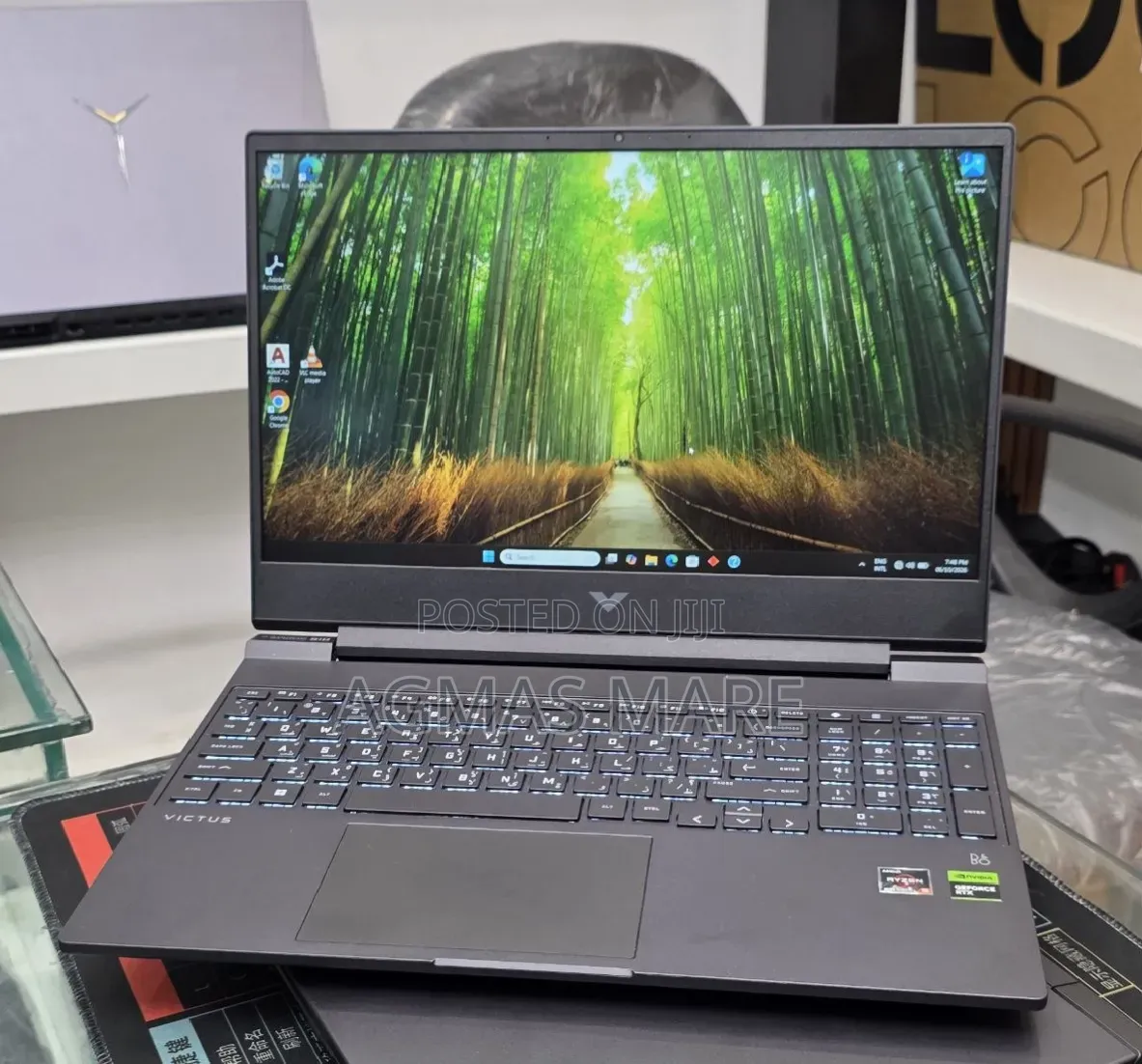 New Laptop HP Victus 15 8GB AMD Ryzen 5 SSD 512GB