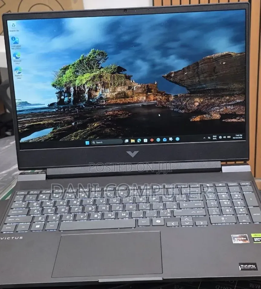 New Laptop HP Victus 15 8GB AMD Ryzen 5 SSD 512GB