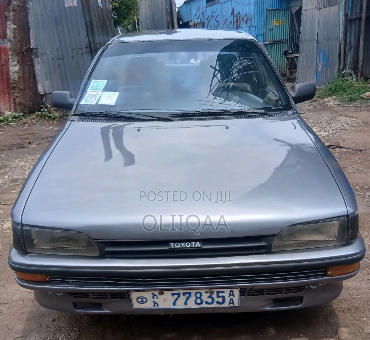 Toyota Corolla Sedan 1990 Gray