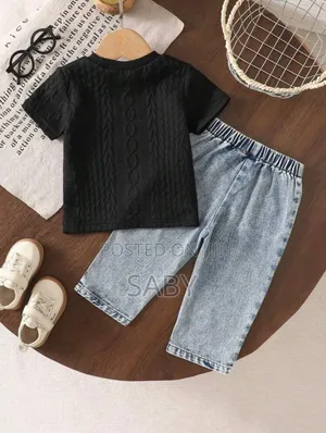 Boys Casual Two Piece Set Outfit
