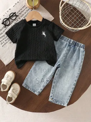 Boys Casual Two Piece Set Outfit