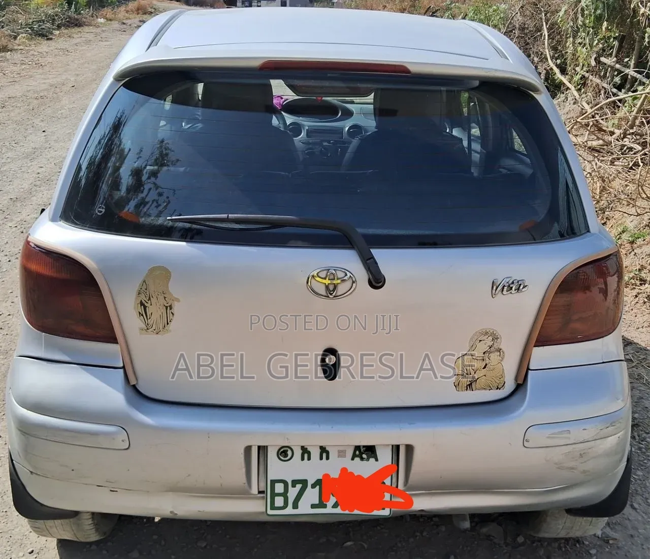 Toyota Vitz 1.0 FWD 5dr 2002 Silver