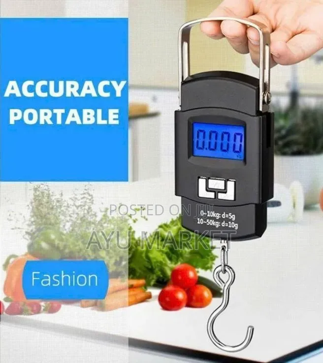 Portable Electronic Scale
ዘመናዊ በኤሌክትሮኒክስ የሚሰራ ሚዛን