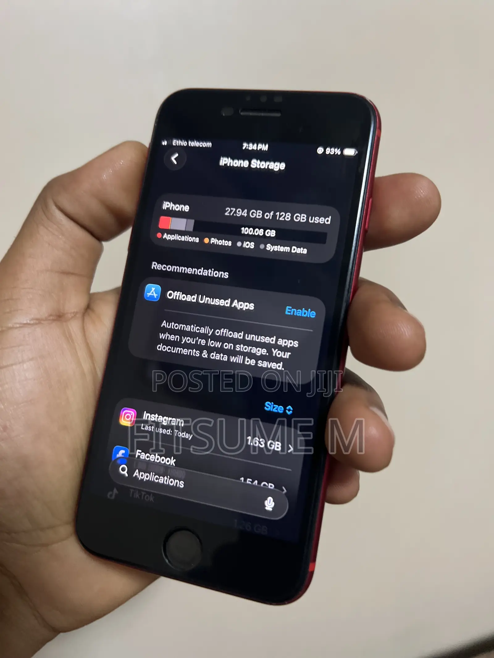 Apple iPhone SE (2020) 128 GB Red