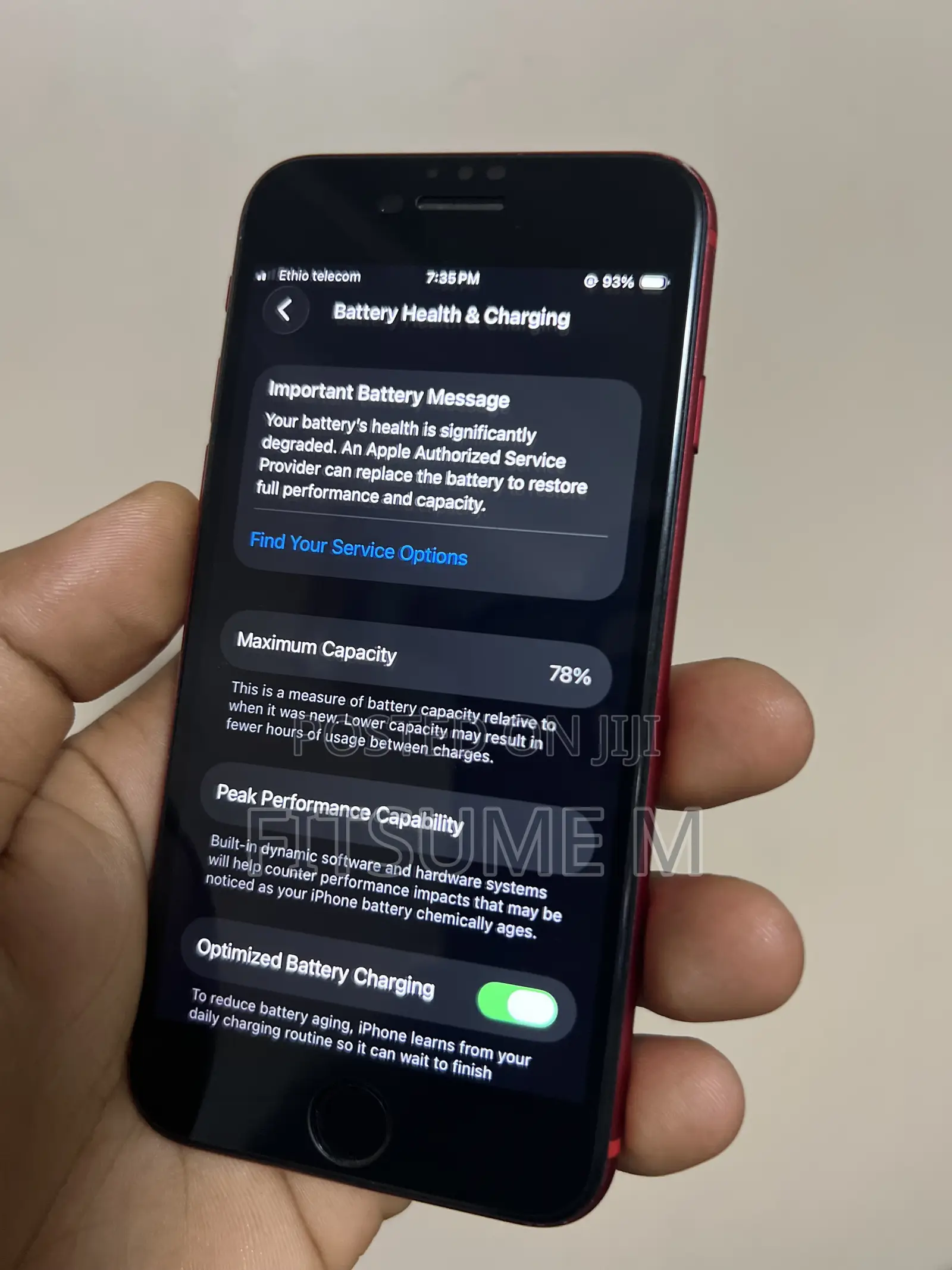 Apple iPhone SE (2020) 128 GB Red