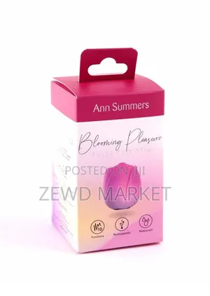 ሮዝ ቫይብሬተር - በቻርጅ የሚሰራ (Rose Vibrator Toy)