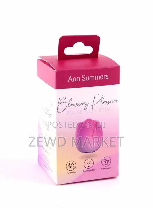 ሮዝ ቫይብሬተር - በቻርጅ የሚሰራ (Rose Vibrator Toy)