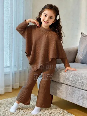 Girls Casual Two Piece Set Outfit