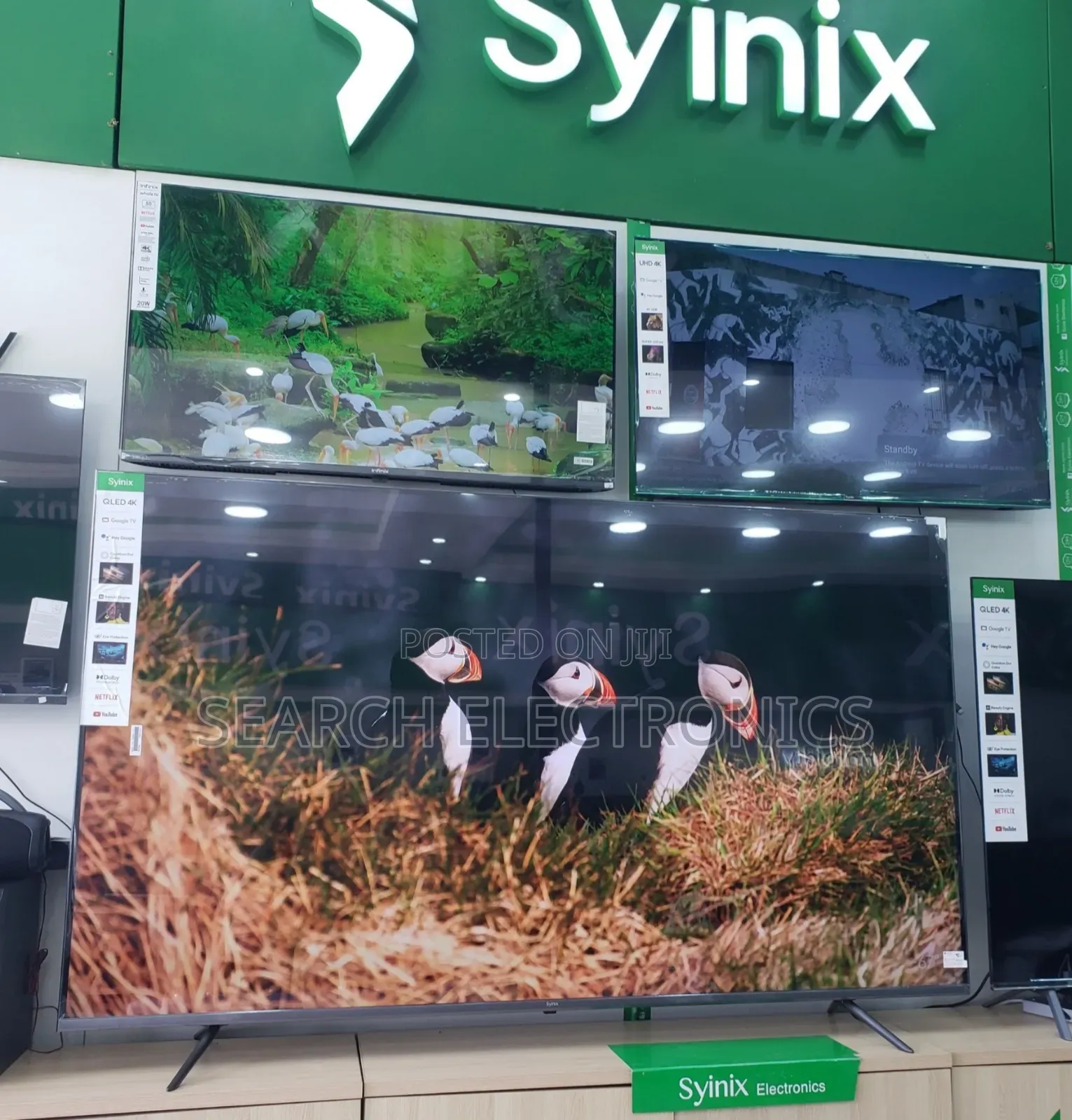 Syinix 86"inch QLED 4K Fremless TV