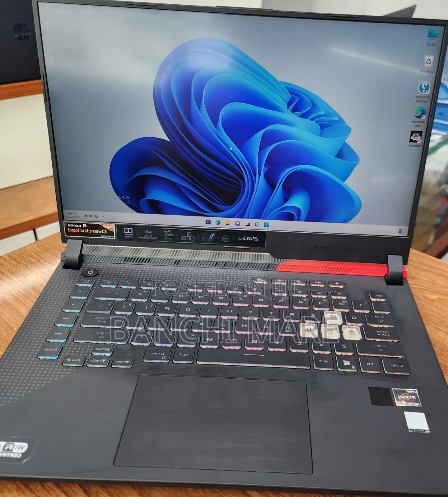 New Laptop Asus ROG Strix G15 16GB AMD Ryzen 9 SSD 512GB
