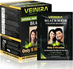 Veinera Premium Black Hair Colour Shampoo
