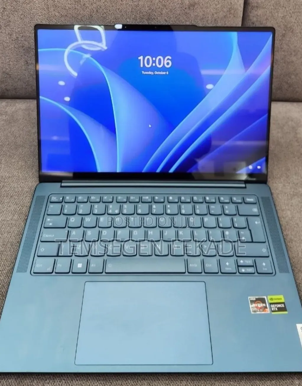 New Laptop Lenovo Yoga 7 15ITL5 16GB AMD Ryzen 7 SSD 512GB