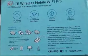 LTE Wifi Router (Modem)