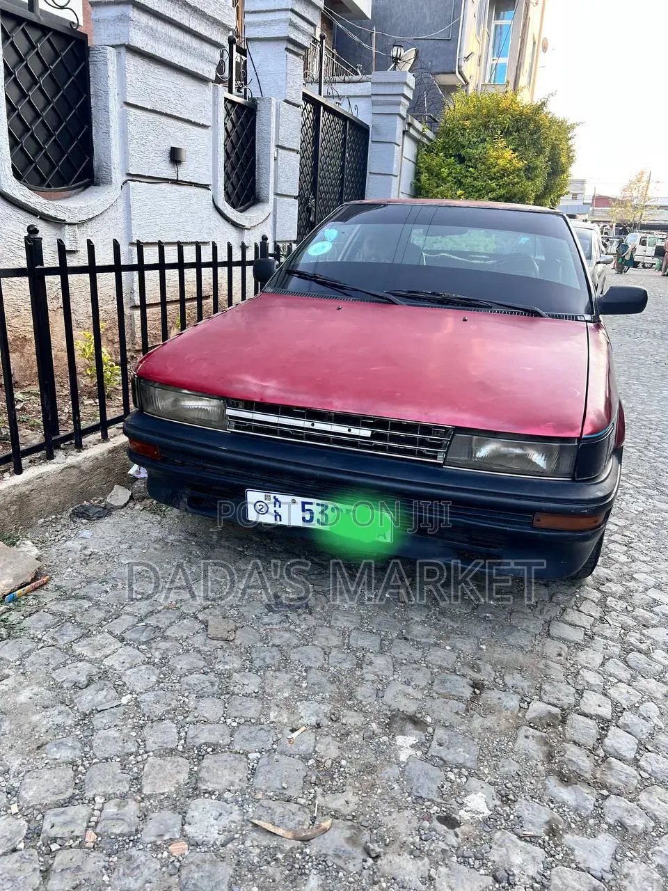 Toyota Corolla 1992 Burgundy