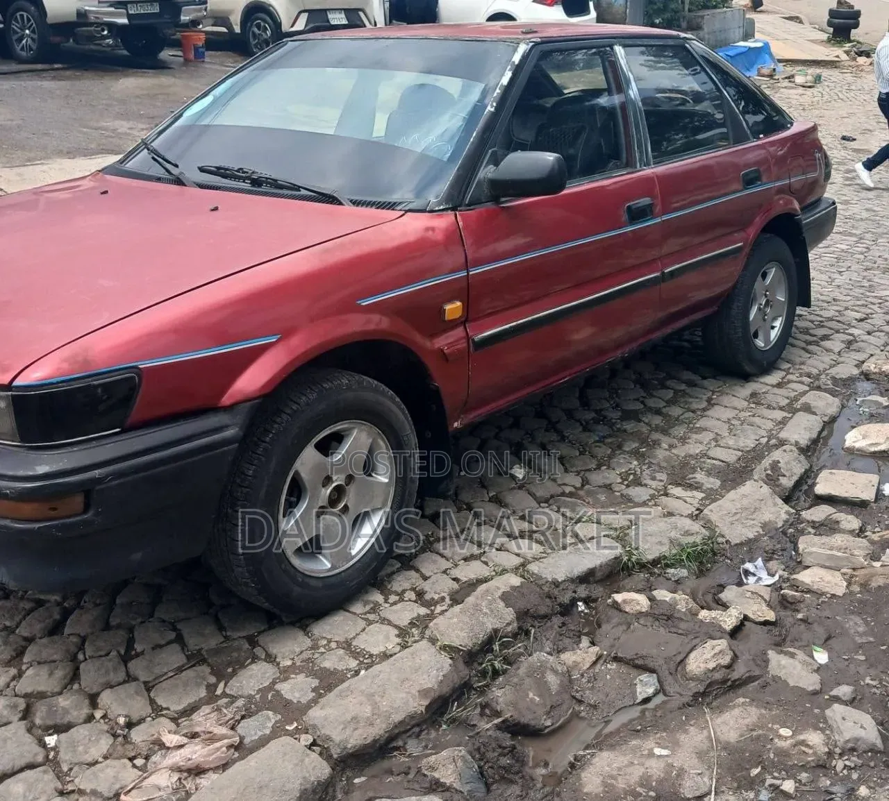 Toyota Corolla 1992 Burgundy