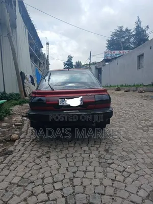 Toyota Corolla 1992 Burgundy