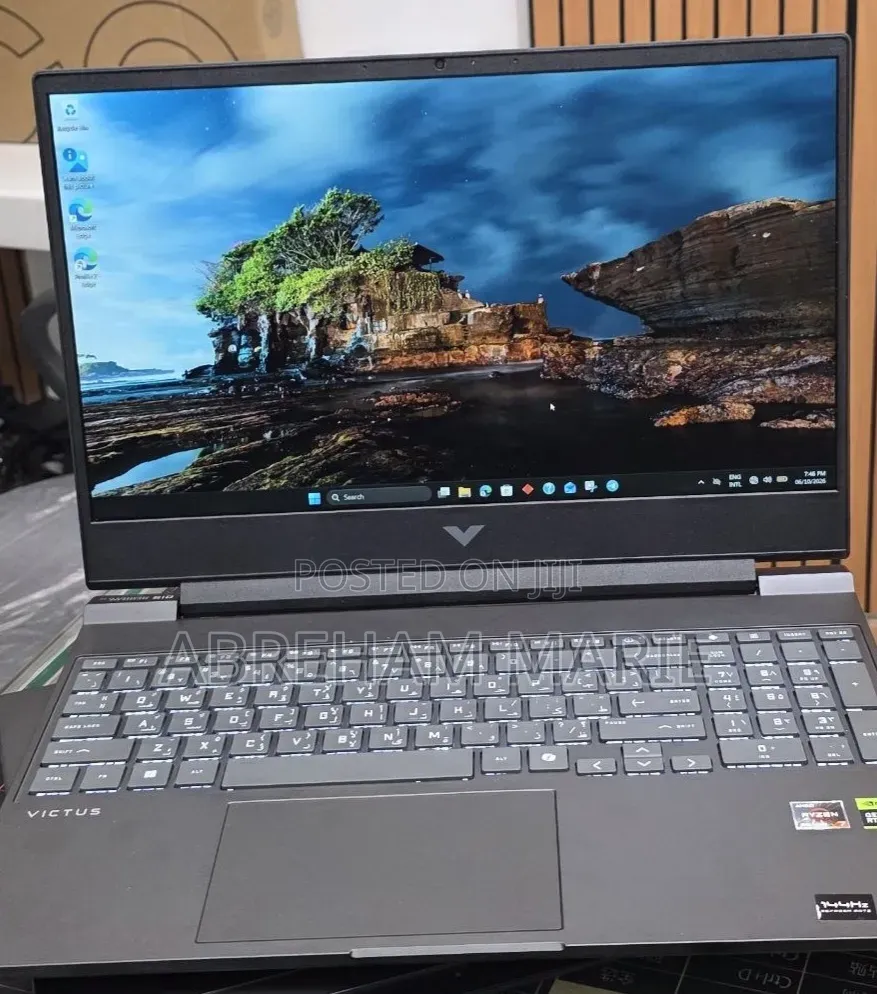 New Laptop HP Victus 15 8GB AMD Ryzen 5 SSD 512GB