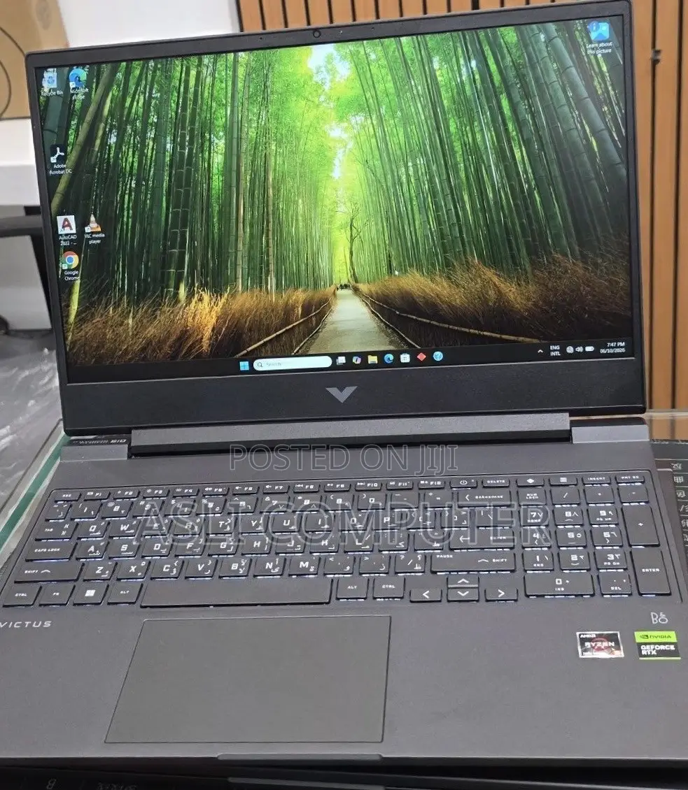 New Laptop HP Victus 15 8GB AMD Ryzen 5 SSD 512GB
