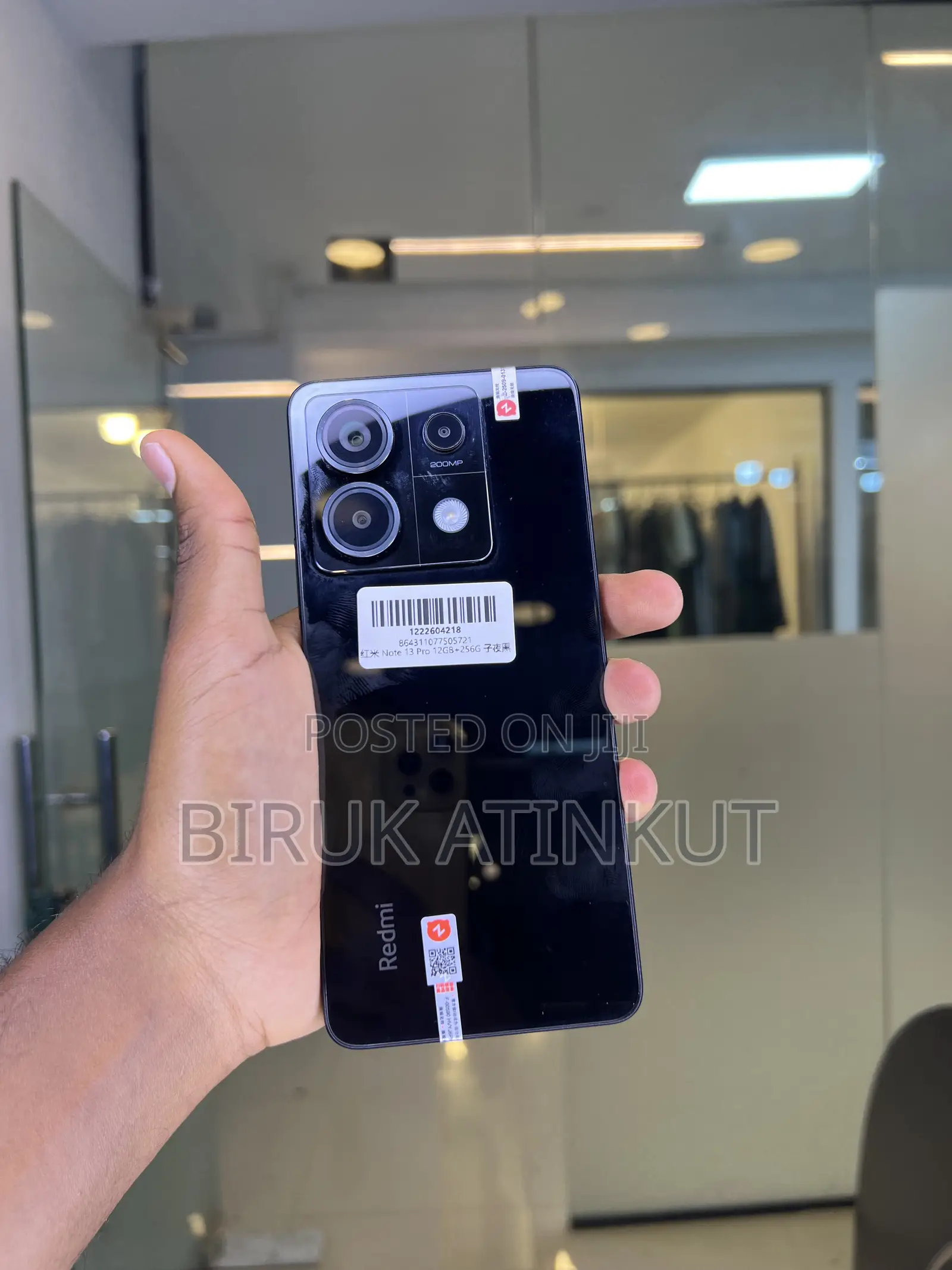 New Xiaomi Redmi Note 13 Pro 5G 256 GB Black