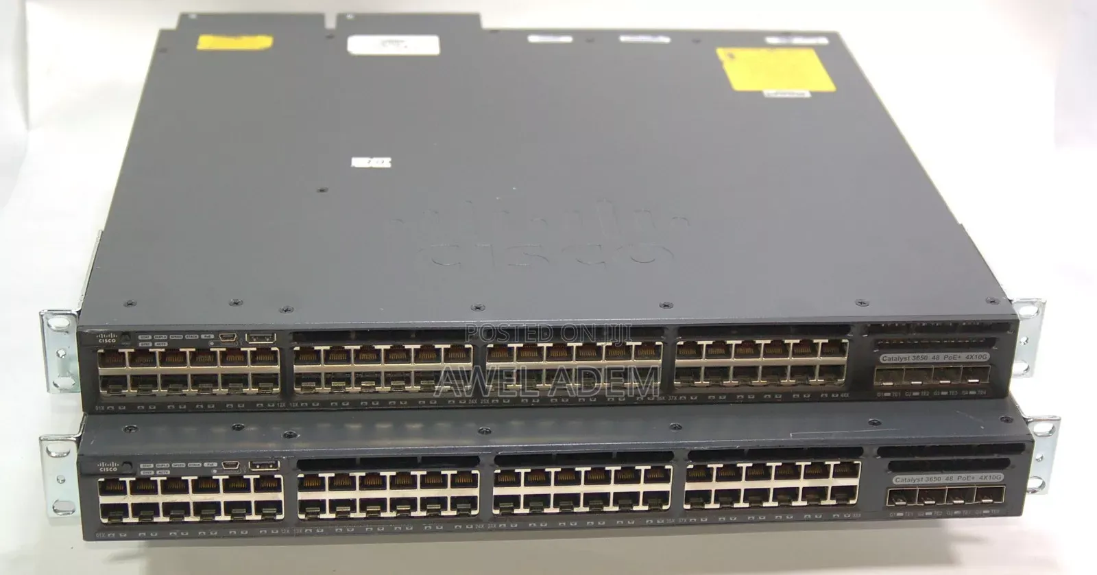 Cisco Catalyst WS-C3650-48PD-L 48 GbE PoE+ Ports, 2 10G Layer 3 Switch