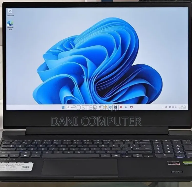 New Laptop HP Victus 15 16GB AMD Ryzen 7 SSD 512GB
