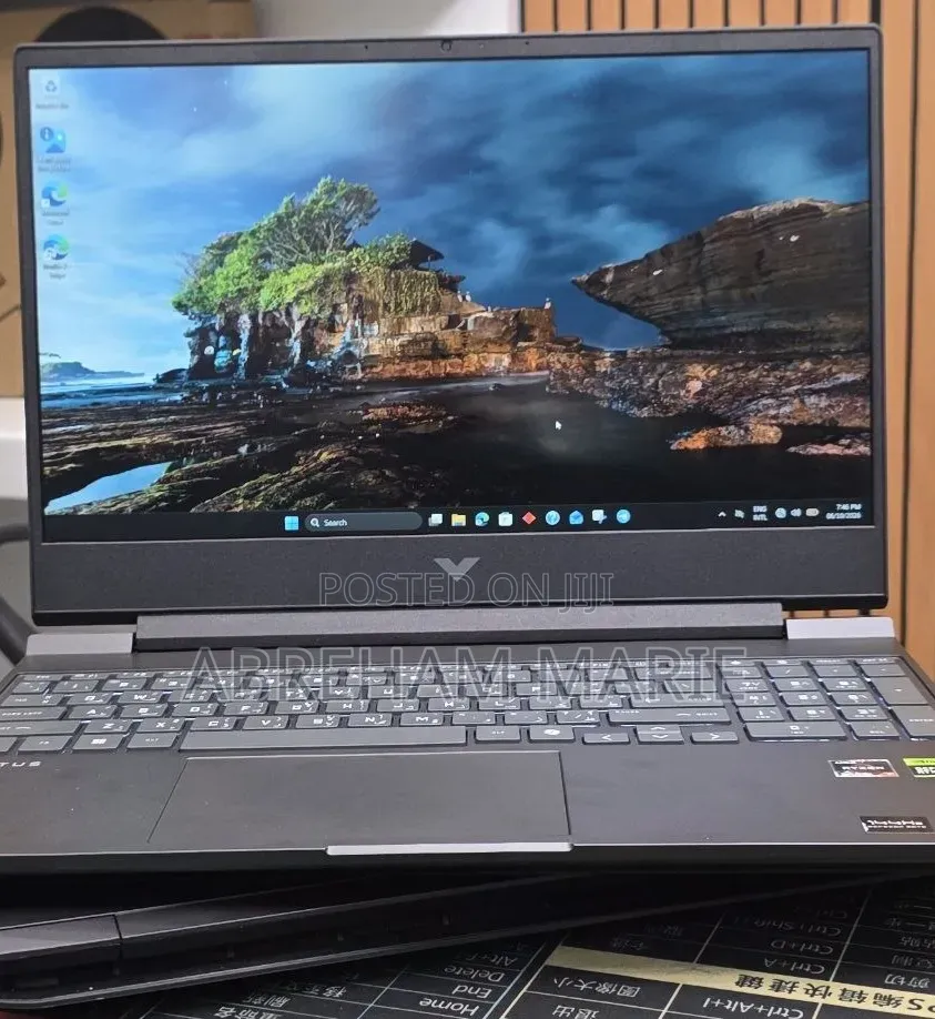 New Laptop HP Victus 16 8GB AMD Ryzen 7 SSD 512GB
