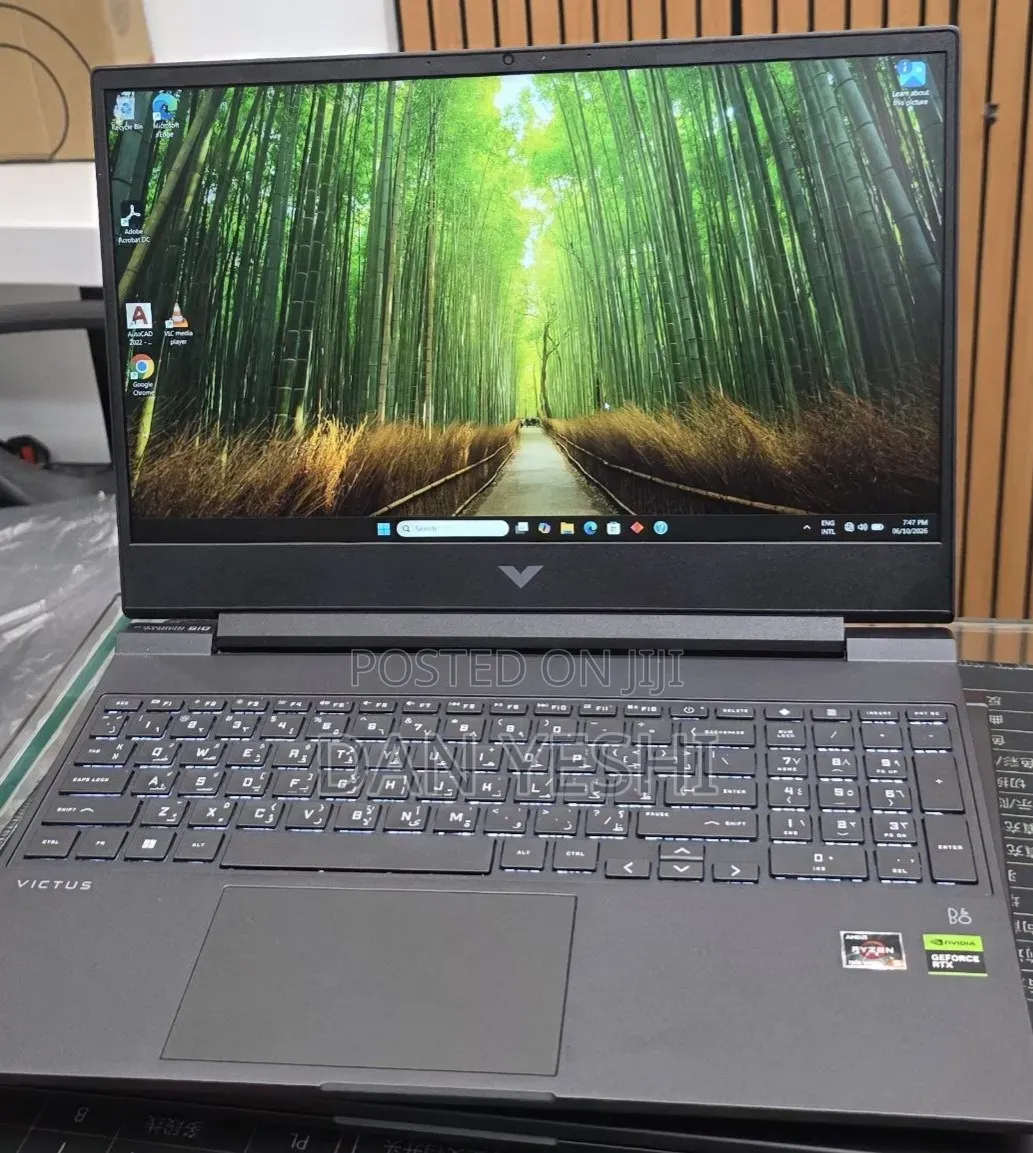 New Laptop HP Victus 15 8GB AMD Ryzen 5 SSD 512GB